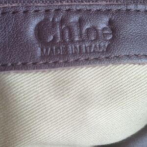 Chloé Brown Italian Leather Bag